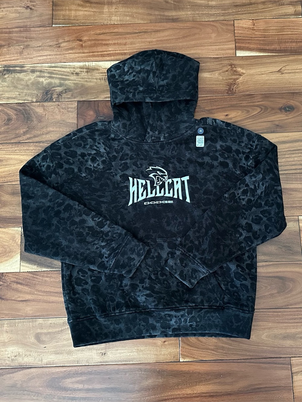 Dodge Hellcat Camo Hoodie Hollister Boxy Fit XS NWT